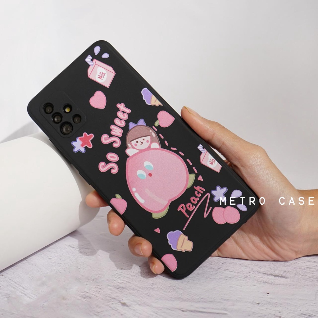 [M07] CASE MACARON MOTIF VIVO V27 V27E V25E 5G V23E 5G V15 PRO V11 V21E V21 4G 5G Y36 Y16 Y35 Y22 Y7