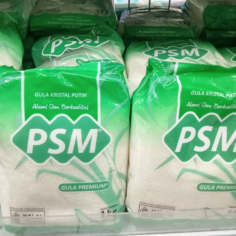 

Gula Pasir Merk PSM 1kg