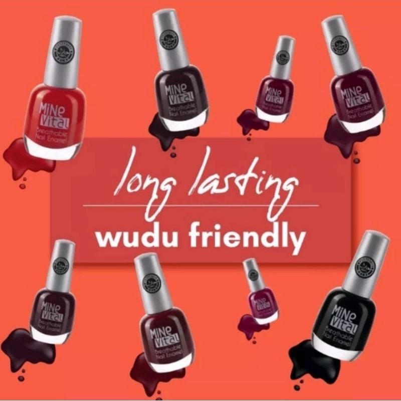 kutek Minevital 15 ml kutek halal wudhu friendly/ kutek sholat