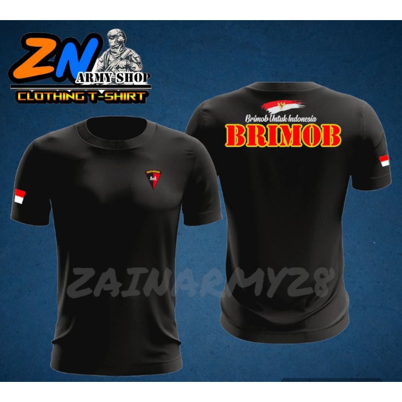 kaos Jersey Olahraga BRIMOB / kaos Dryfit PREMIUM BRIMOB / kaos outdoor BRIMOB Bisa COD
