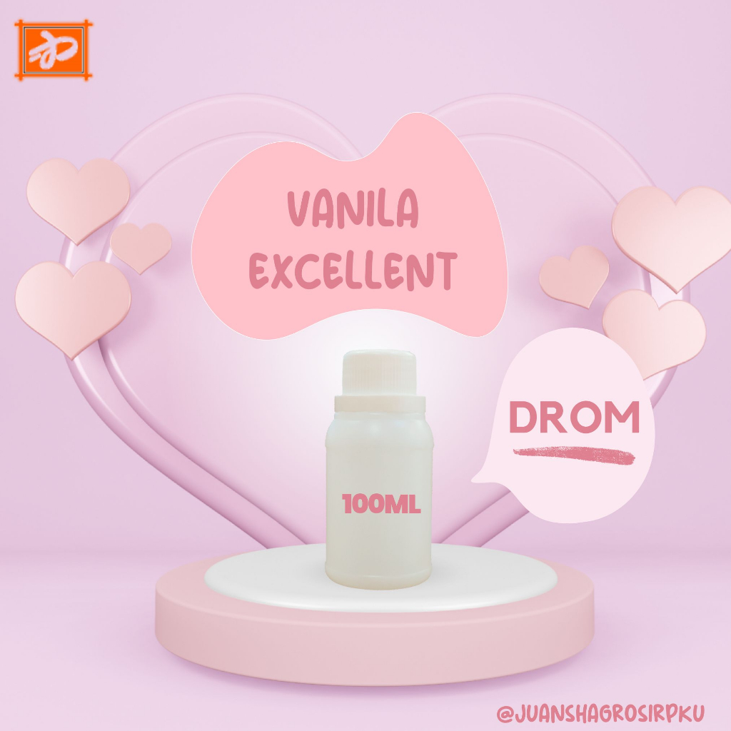 BIBIT PARFUM MURNI || VANILLA EXCELLENT || DROM || VANILLA  || PARFUM VANILLA