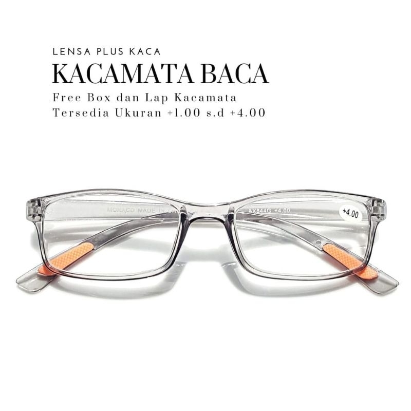 COD Kacamata baca plus Lensa Kaca 1.00%  frame lentur +1.00 sampe +4.00 terbaru kacamata autofokus k