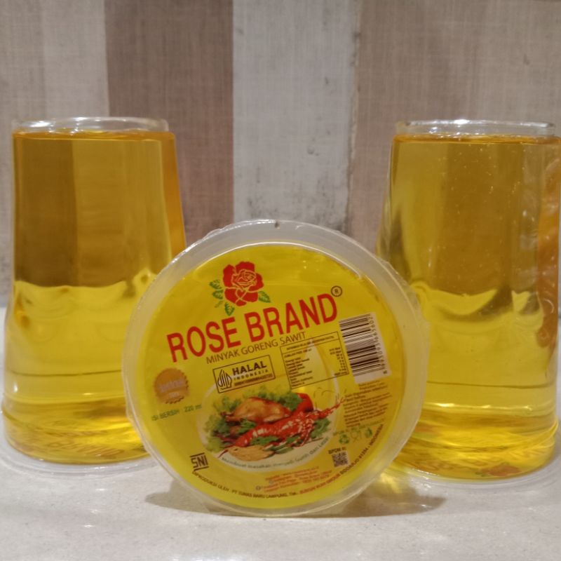 

minyak gelas rose brand 220 ml
