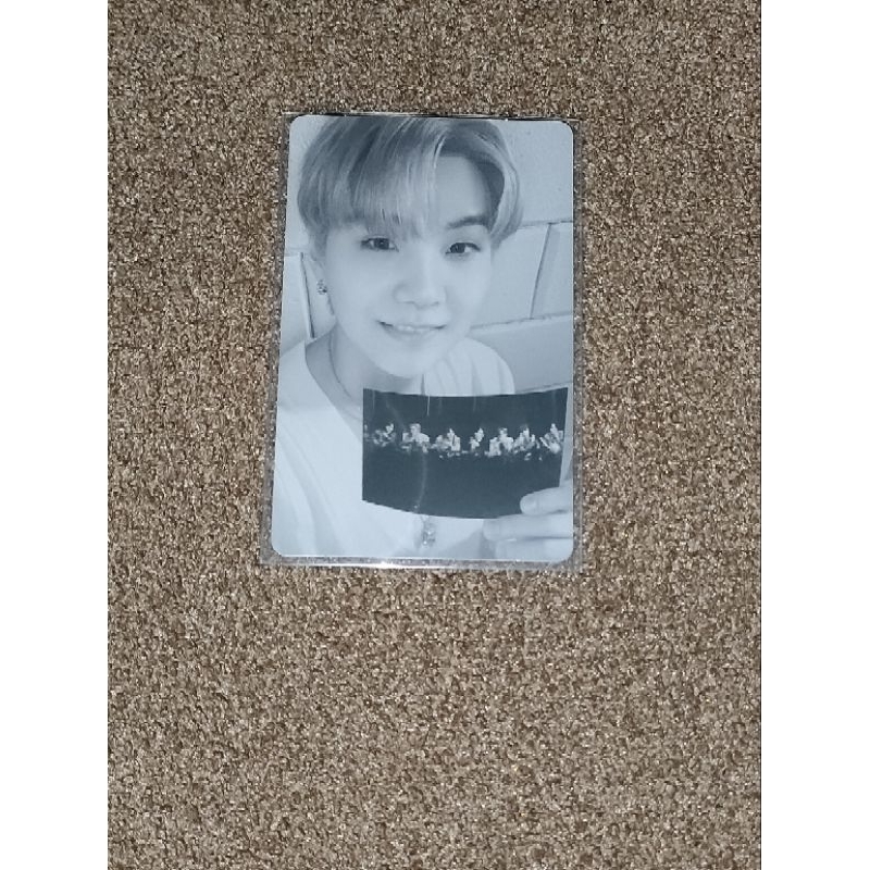 Photocard Yoongi proof standar