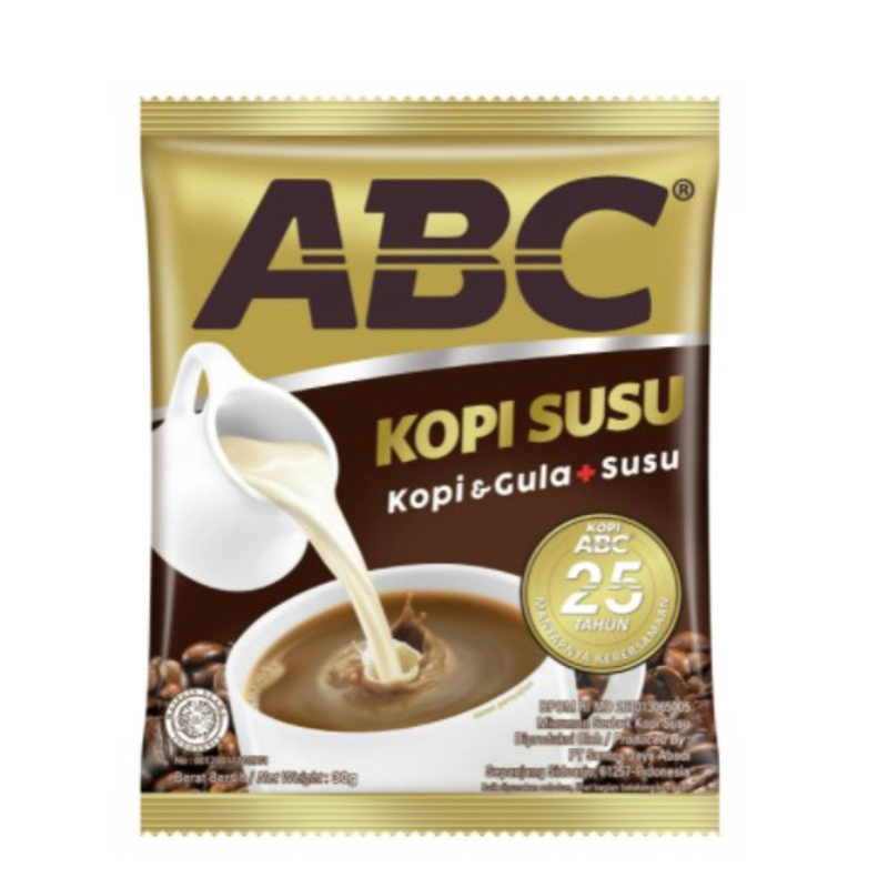 

Kopi ABC Susu 1 renceng isi 10pcs