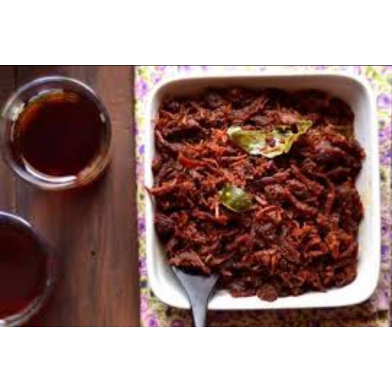 

Sapi suwir sambal merah