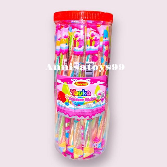 

YOUKA RAINBOW STICK RANJANI ISI 30PCS