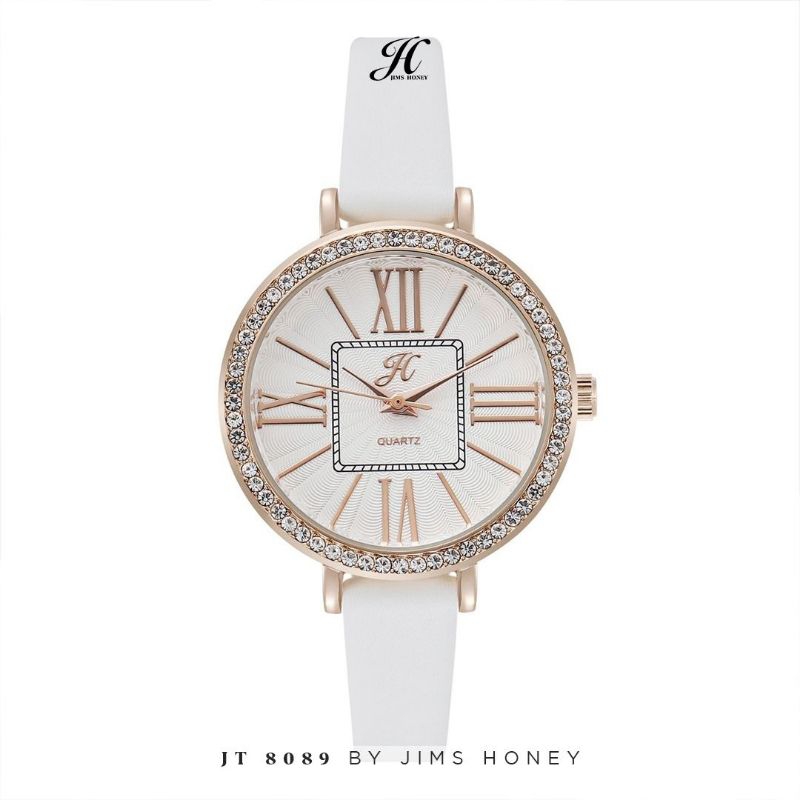 TERLARIS || JAM TANGAN 8089 JIMSHONEY ORIGINAL || BISA COD || JAM CANTIK JAM IMPORT JAM CEWEK JH