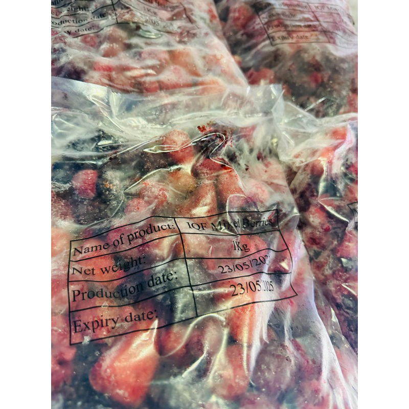 

IQF Mixed Berries (Import Quality) 1000gr