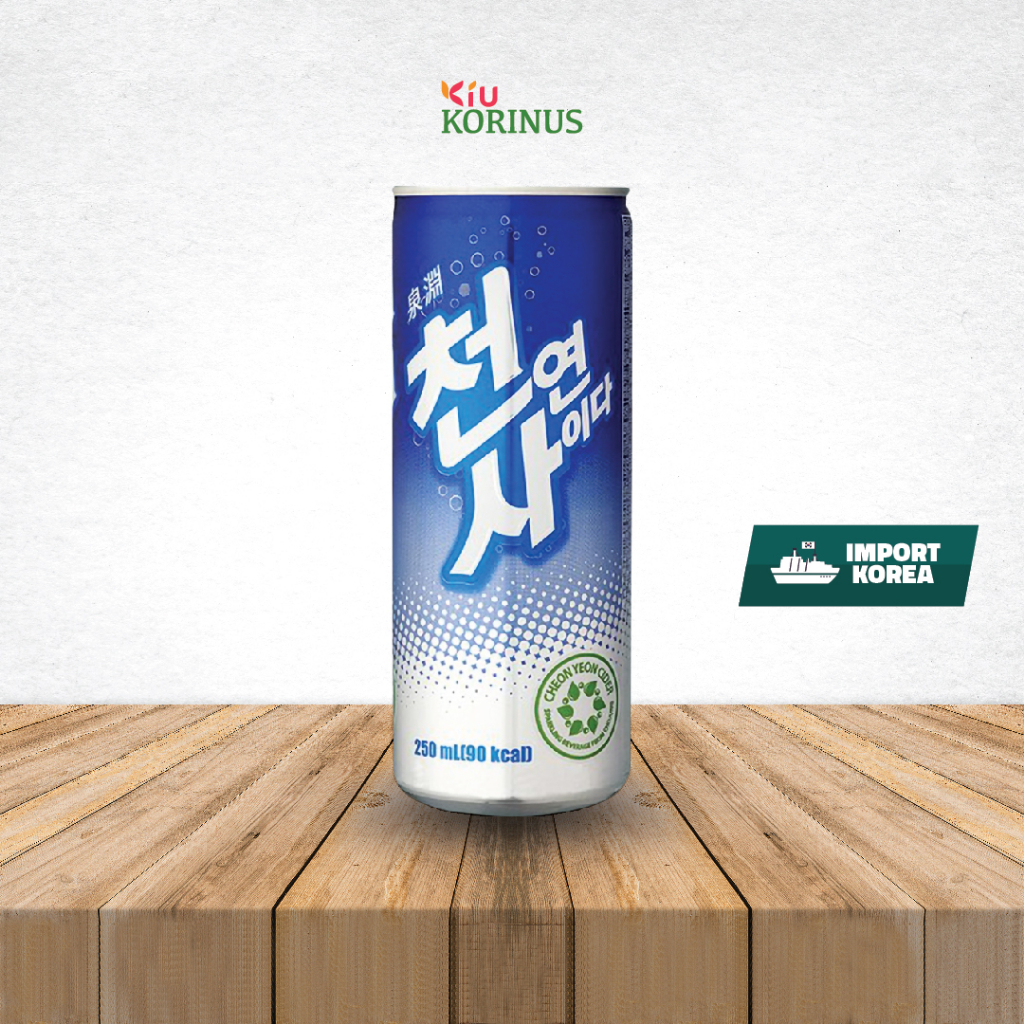 

K- Cheon Yeon Cider/Minuman Berkarbonat rasa Cider 250ml