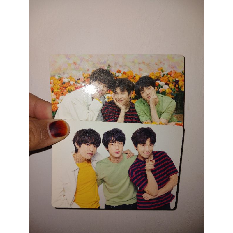 [BTS PHOTOCARD] Official Mini Photocard dan BTS Pin