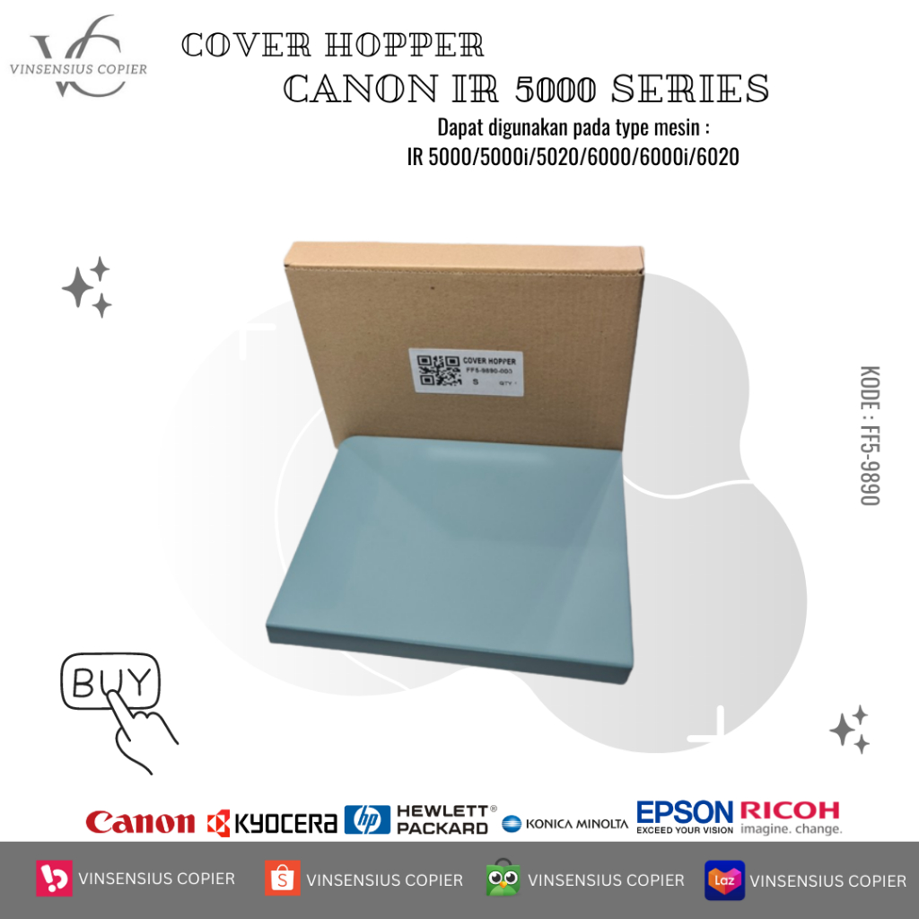 COVER HOPPER CANON IR 5000/6000 SERIES