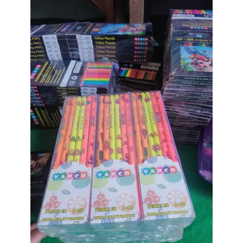

Pensil 2b Vanco isi 12 pcs