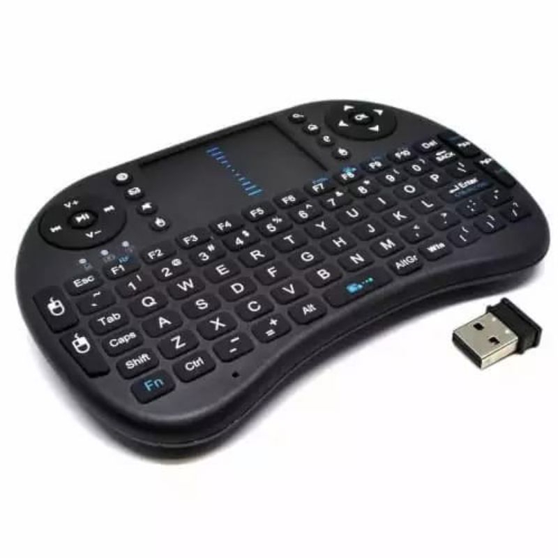 RECHARGEABLE MINI WIRELESS KEYBOARD FOR ANDROID TV BOX MINI I8