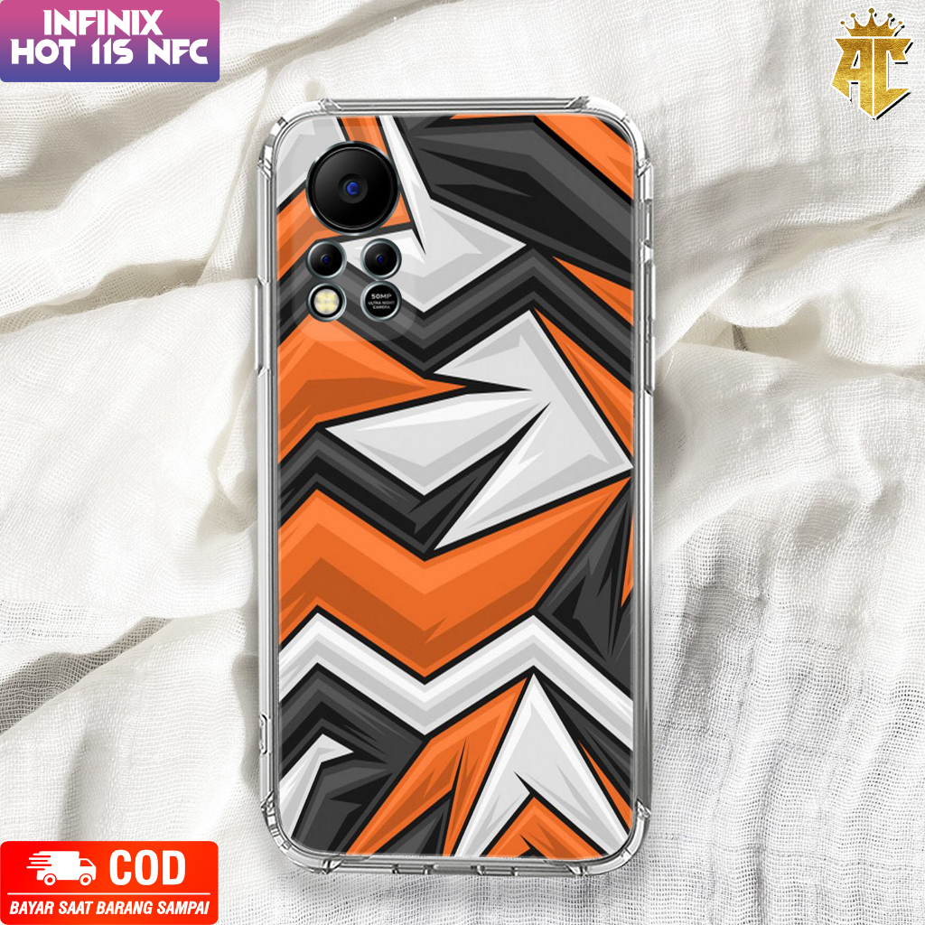 CASE INFINIX HOT 11S NFC - Casing INFINIX HOT 11S NFC Terbaru AERO STORE [ MOTIF 10 ] Silikon - Case