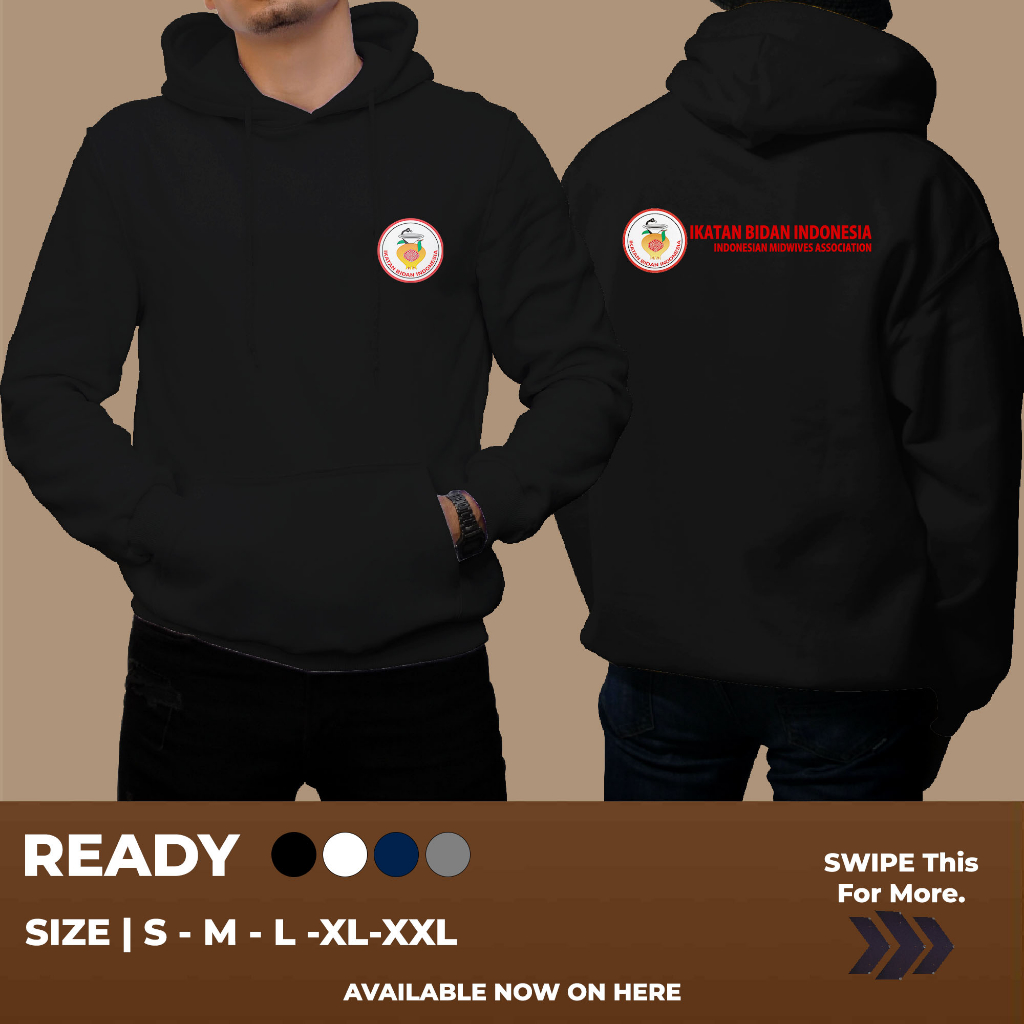HOODIE IKATAN BIDAN INDONESIA FYP KEREN BANGET UNTUK PRIA