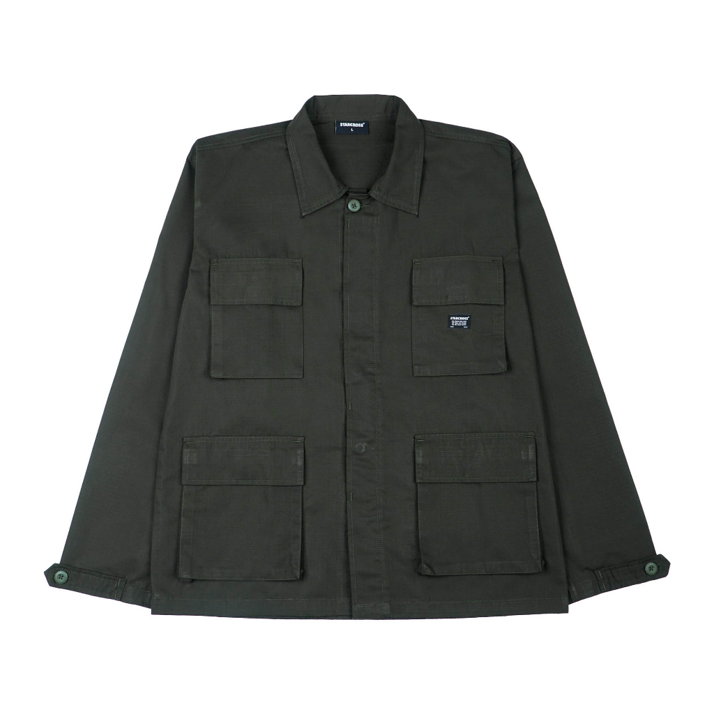 STARCROSS Jaket Parka - JS PK 104 - Green Army