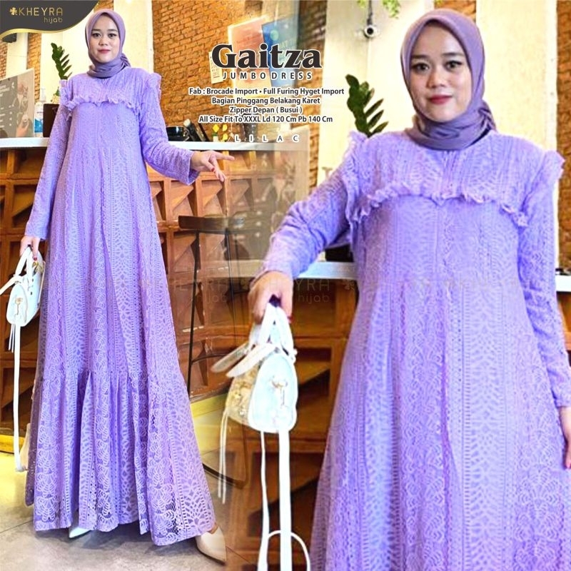Gaitza Jumbo Dress Brocade - KHEYRA