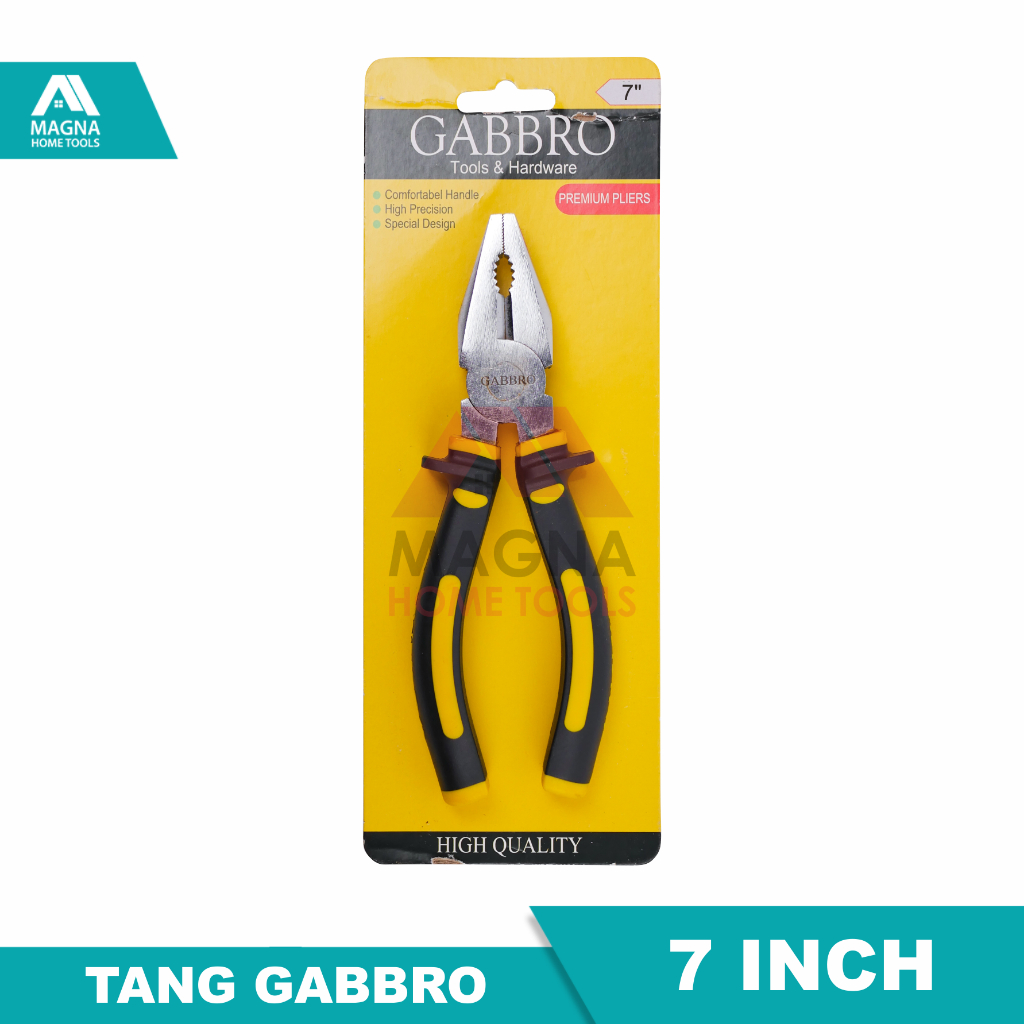 TANG KOMBINASI CHROME GABBRO 7"