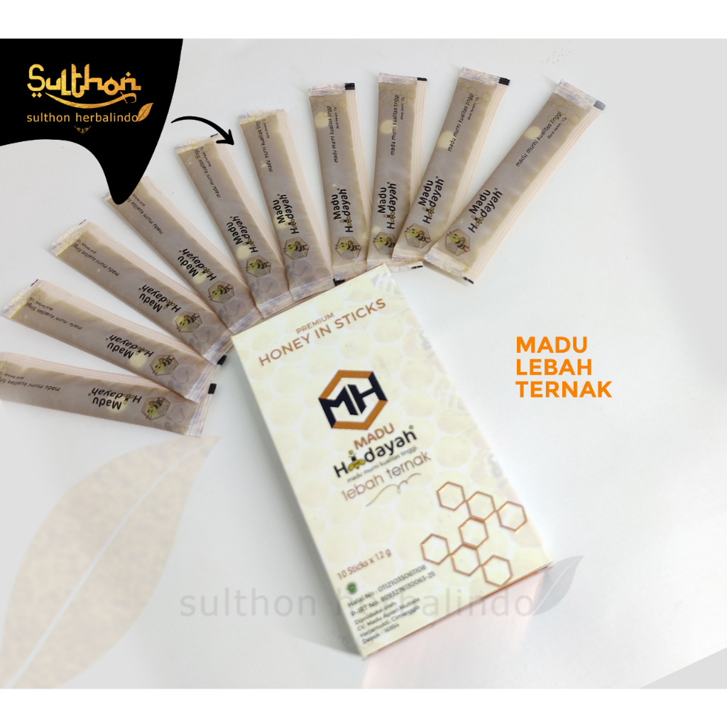 

Madu In Sticks premium , madu hidayah , madu muri kualitas tinggi , lebah ternak , isi 10 sticks , 12gram , gratis kerupuk pilus ukuran 100gram
