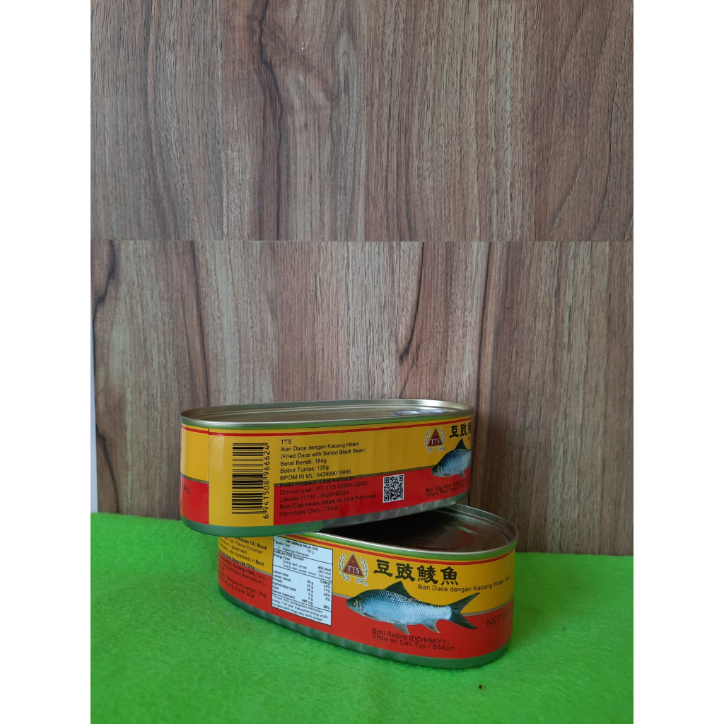 

TTS FRIED DASE WITH SALTED BEA 184Gr