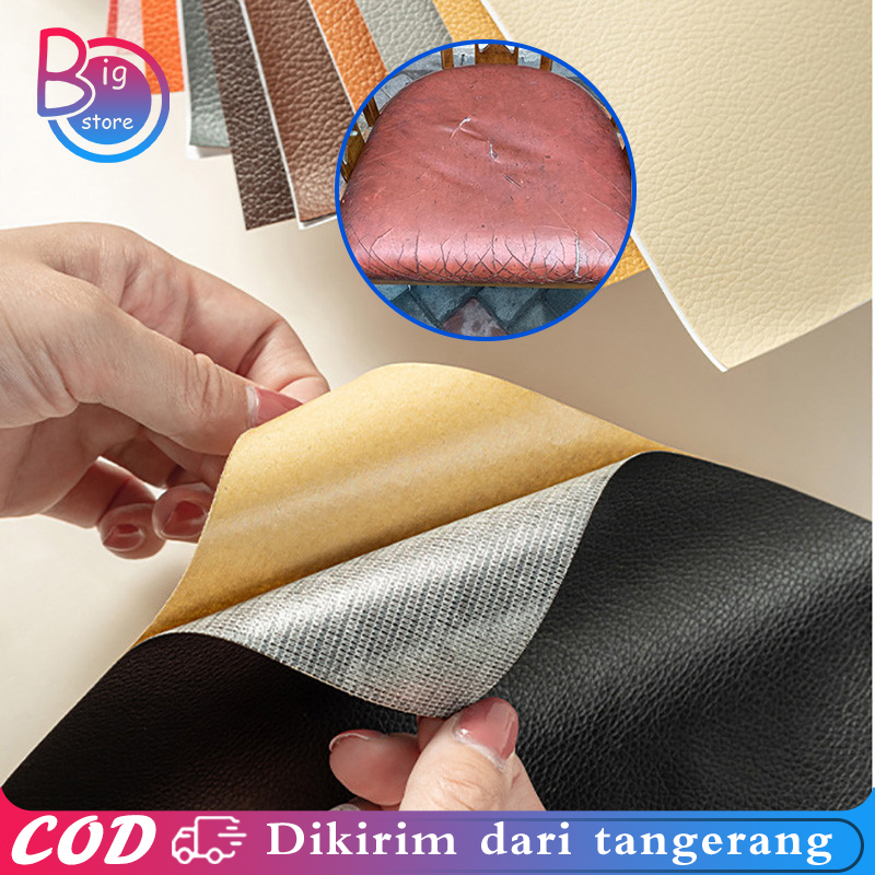 50*137cm Stiker Kulit Sofa Furnitur Stiker Perbaikan Sofa Furniture Sticker Leather Repair Untuk Fur