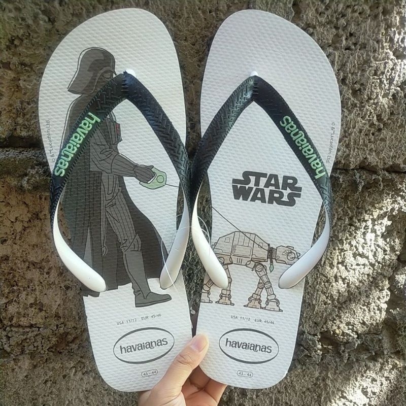 Sandal Jepit Pria Havaianas Star Wars - White