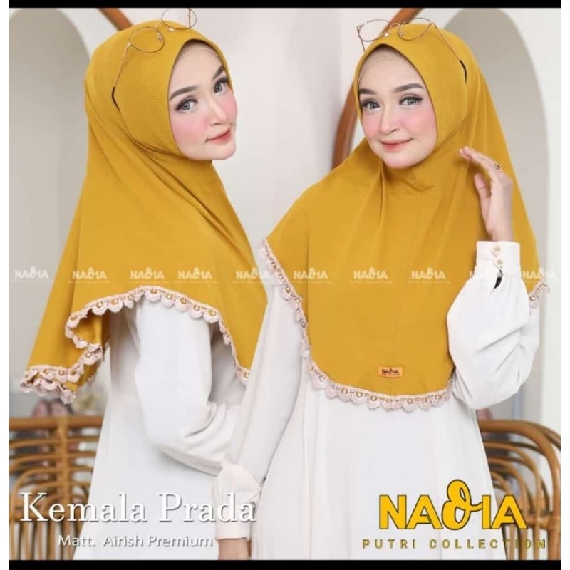 Hijab Instan renda ori Nadia kemala prada