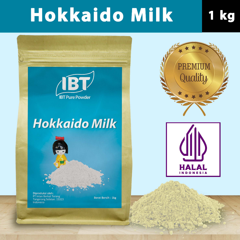 

Pure Hokkaido Milk Powder Essence Murni Bubuk Import Makanan Kue