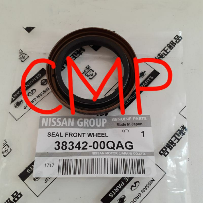 OIL SEAL RODA DEPAN FRONT MANUAL NISSAN LIVINA 1.5 1500CC EVALIA 38342-00QAG