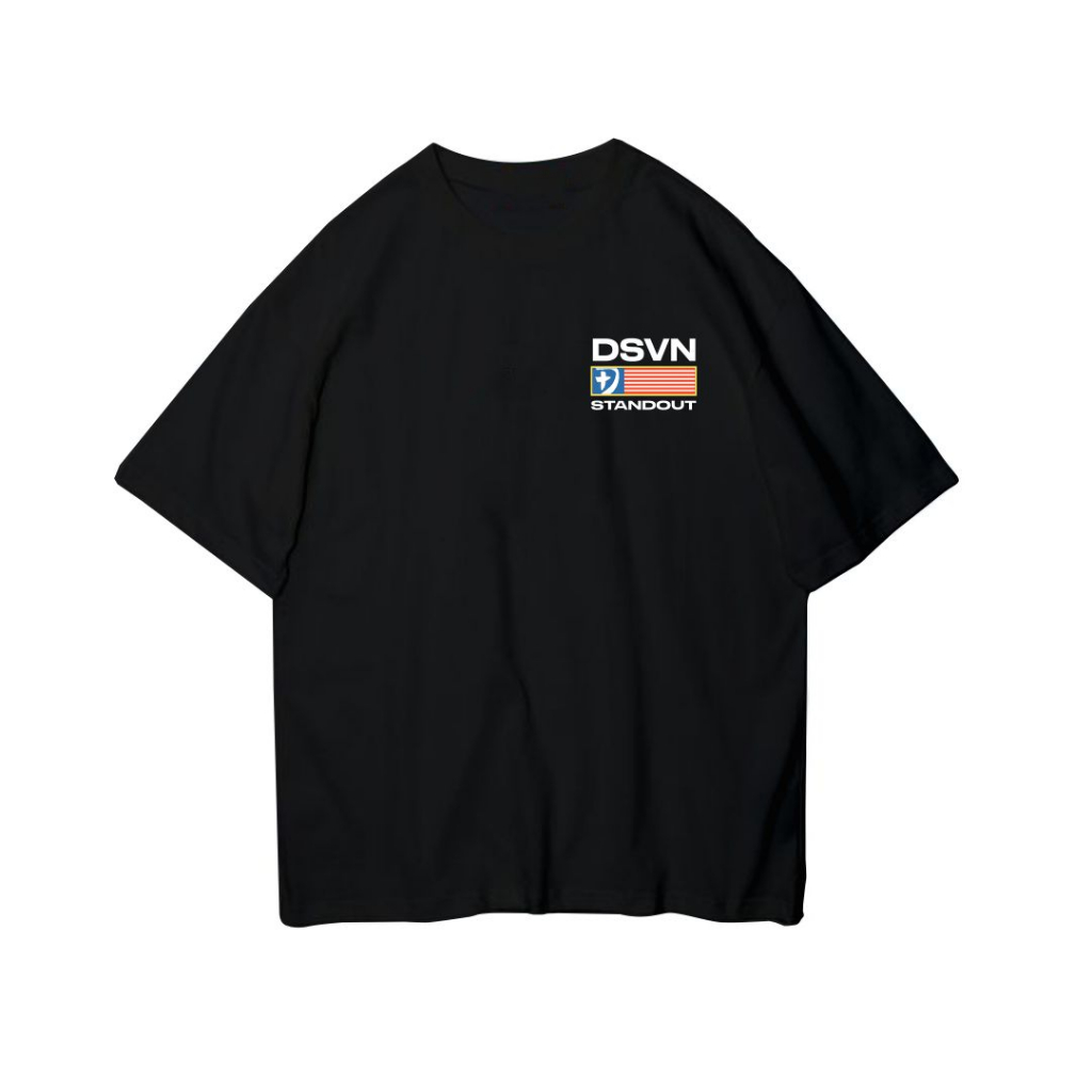 DSVN - OVERSIZE TEE PRIA (KAOS UKURAN BESAR) - NATION