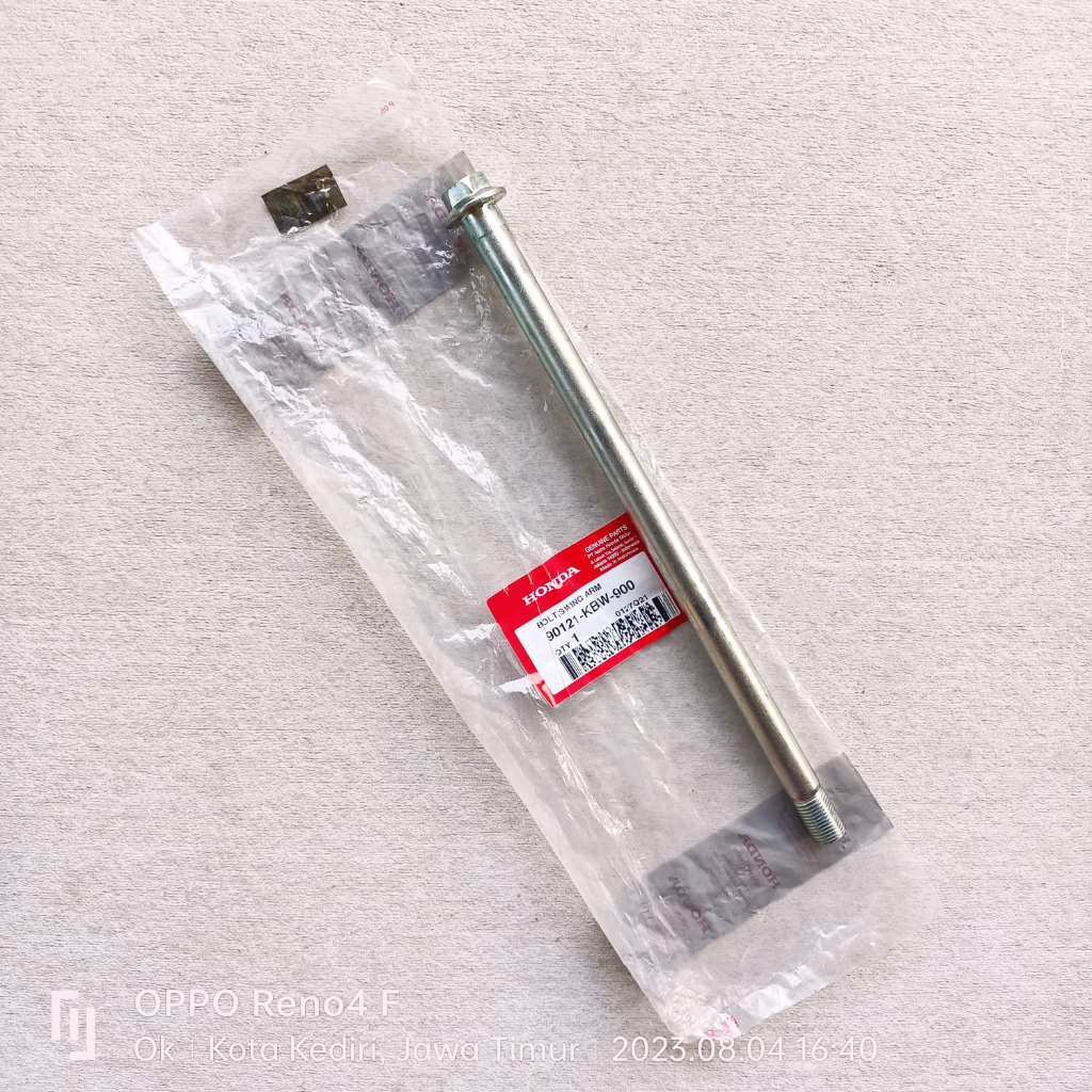 Bolt Swingarm Pivot - Baut-As Swing Arm-Fork Honda Tiger 2000-Revolution-Tirev Ori AHM 90121-KBW-900