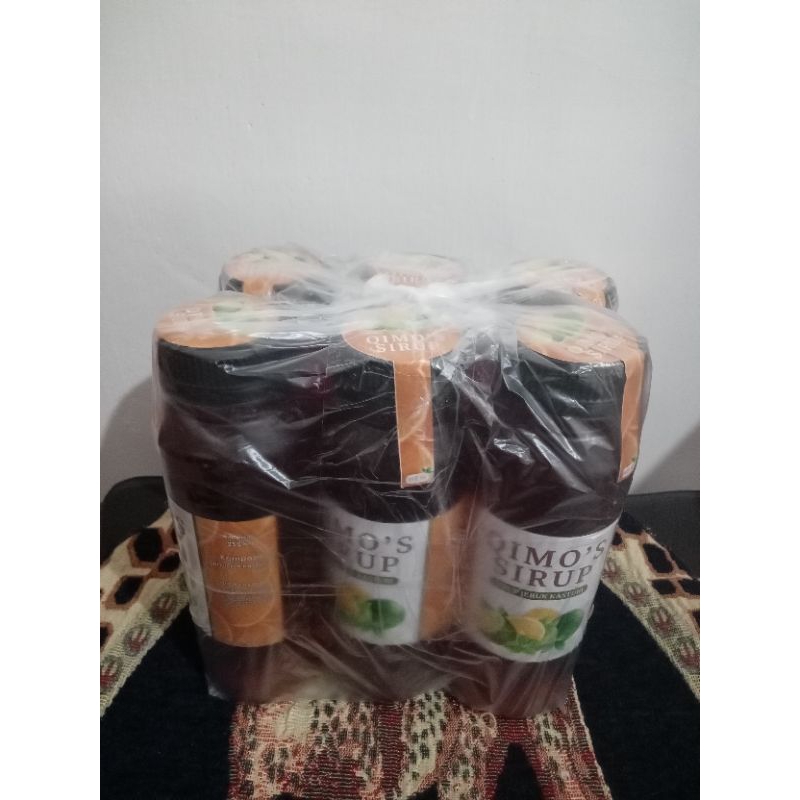 

Paket 6botol Qimo's Sirup/Sirup Jeruk Kasturi