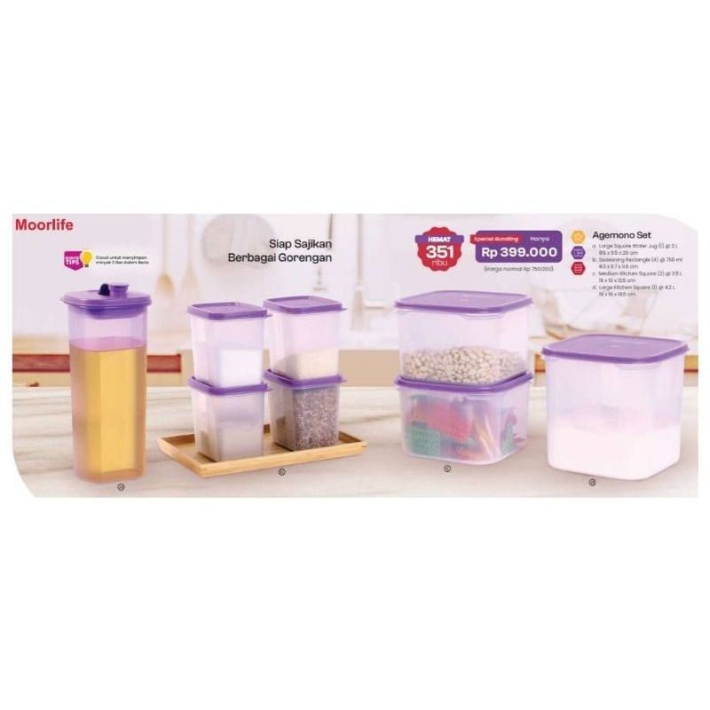 Moorlife Agemono Set/Promo