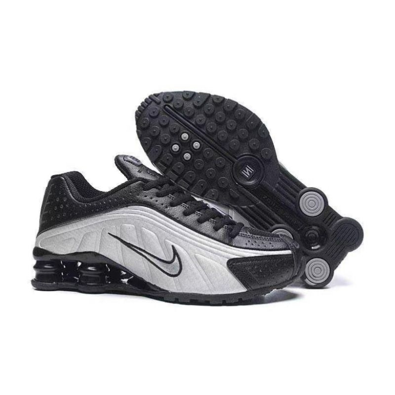 Sepatu Nike Shox Dart R4 - Black White