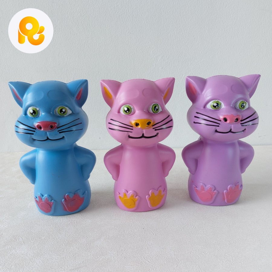 Mainan Celengan Plastik Model Kucing/ Tabung Gas Elpiji Edukasi Menabung Murah Meriah