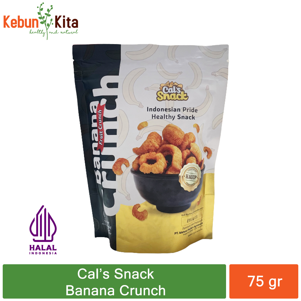 

Cal's Snack Banana Crunch 75 gr - Rambak Pisang