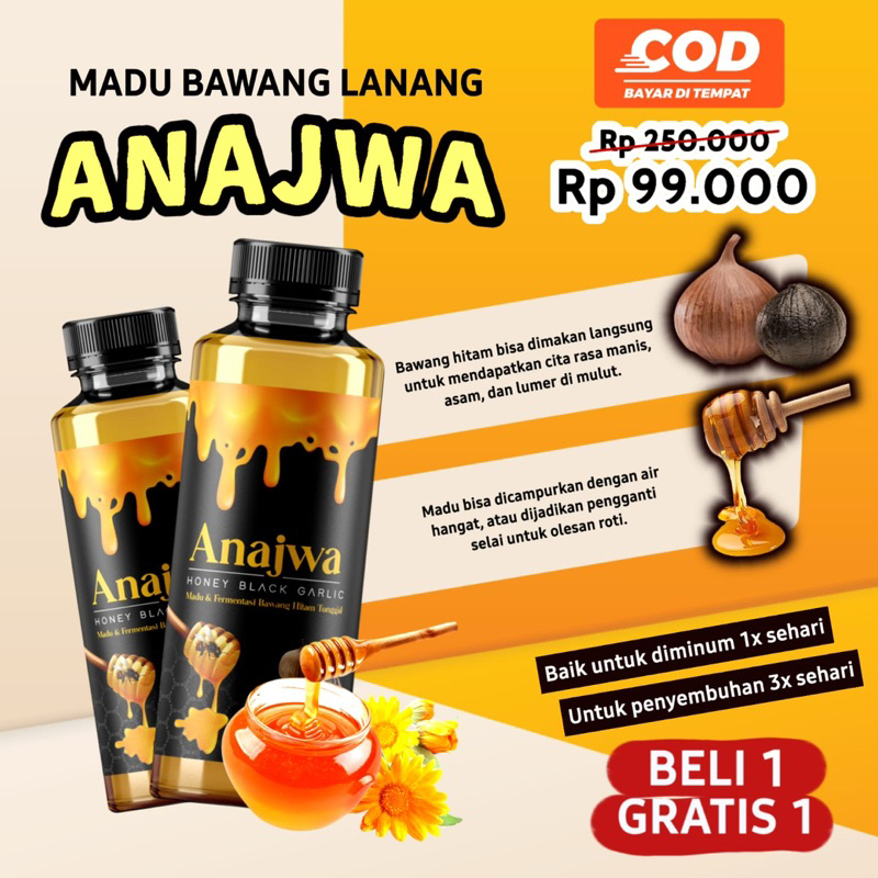 

MADU BAWANG HITAM UNTUK KESEHATAN DAN VITALITAS (BELI 1 GRATIS 1)