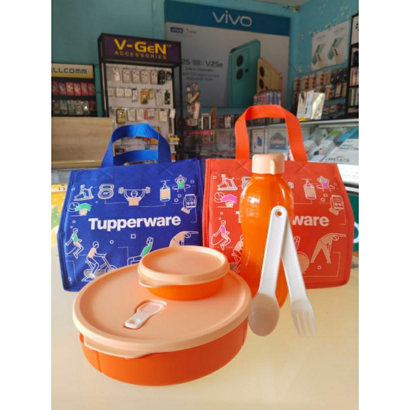Fit to go/set bekal tupperware