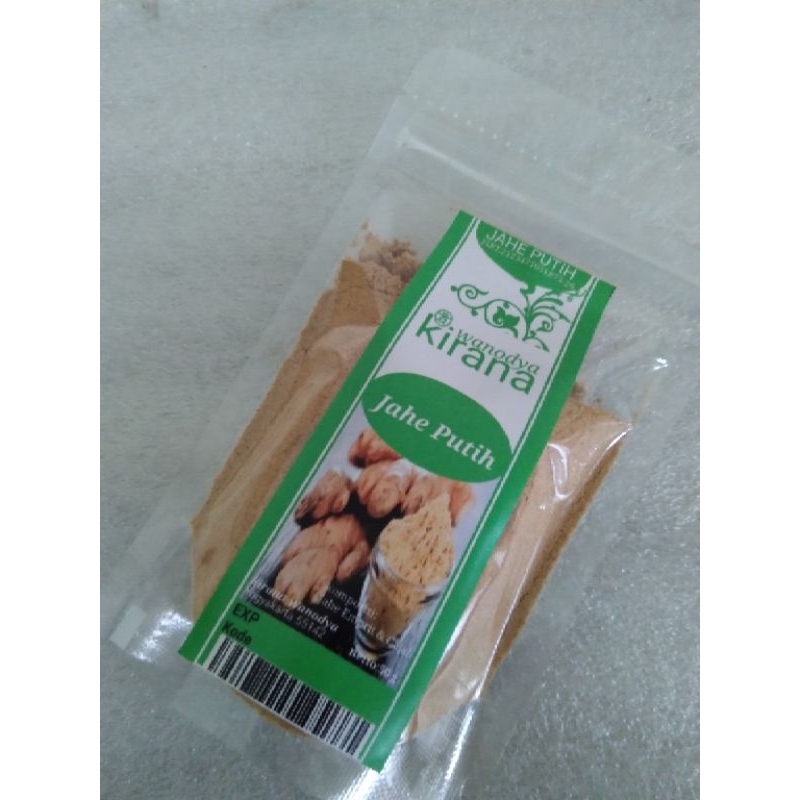 

Jahe Putih Bubuk 50 Gram Pouch Ginger - Kirana