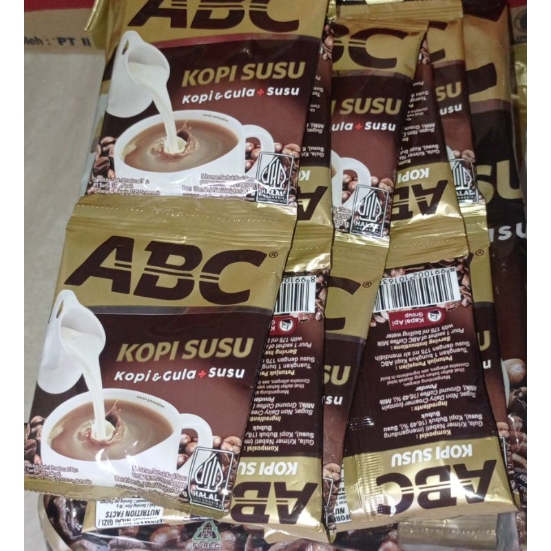 

KOPI ABC SUSU SACHET / RENCENG 10pcs