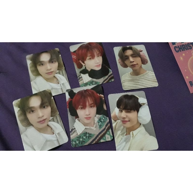 HAECHAN JISUNG JOHNNY JUNGWOO PC PINK CHRISTMAS KWANGYA NCT DREAM NCT 127