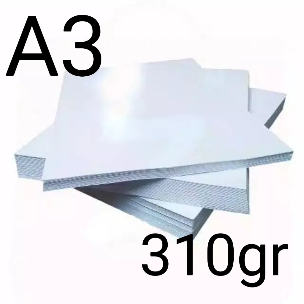 

Kertas Art Carton A3 310 gsm Carton A3 310 gr