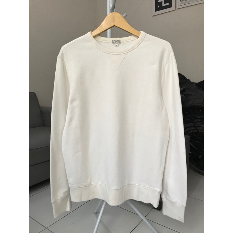 CREWNECK BRAND TOPTEN (Preloved)