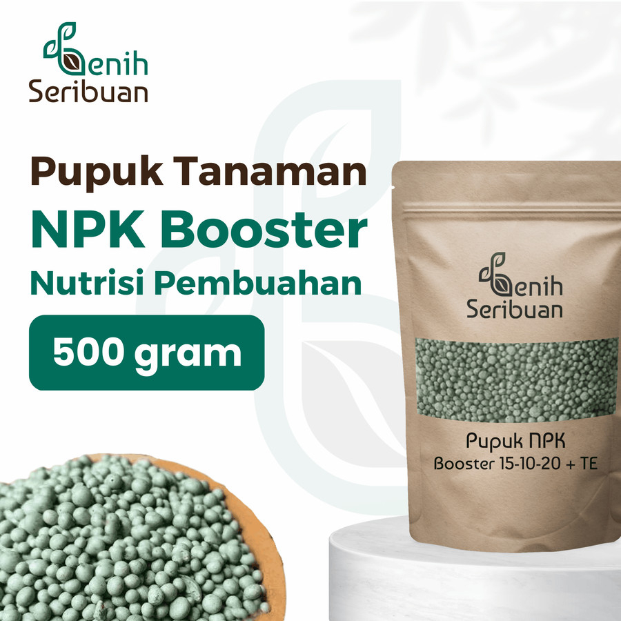 Benih Seribuan - PUPUK NPK BOOSTER 15-10-20 +TE  500gr CAP TAWON