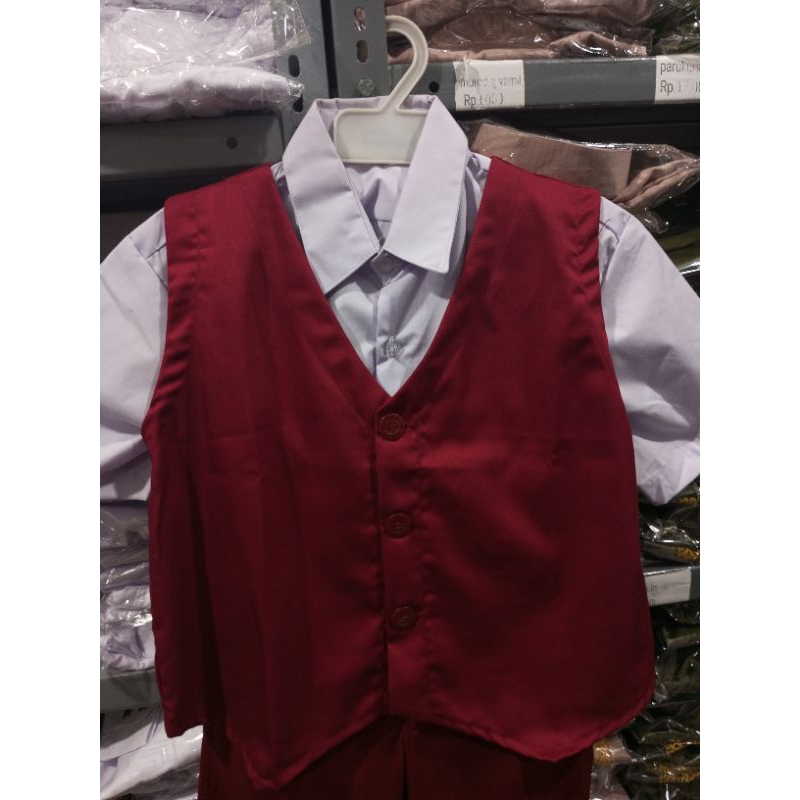 Rompi SD merah