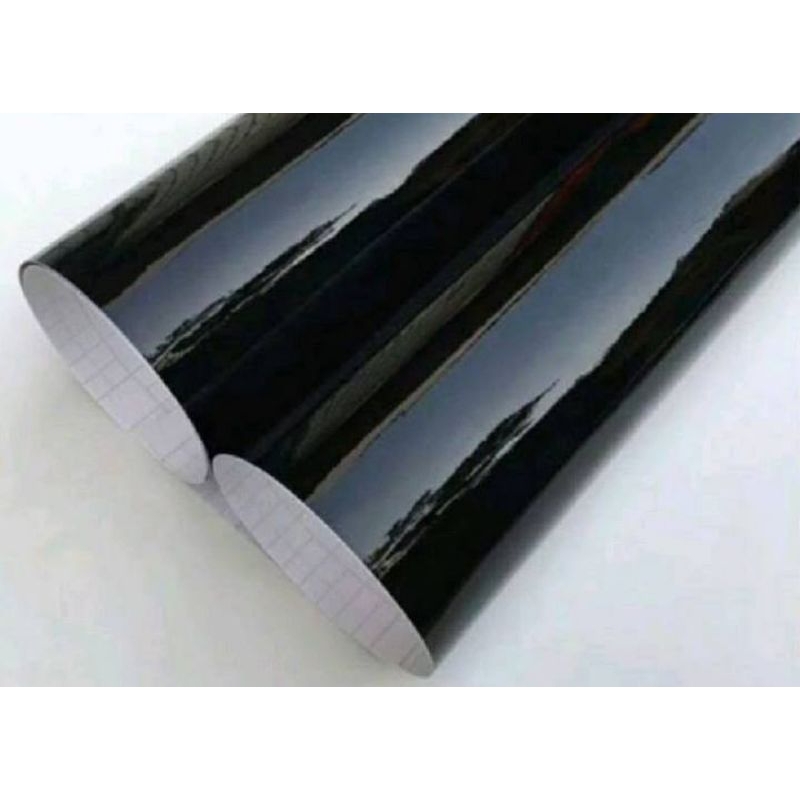 stiker skotlet motor hitam glosy , skotlet aquarium