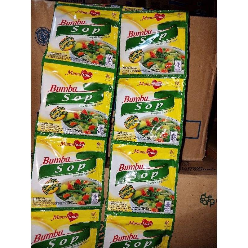 Bumbu sop 1renteng isi 10