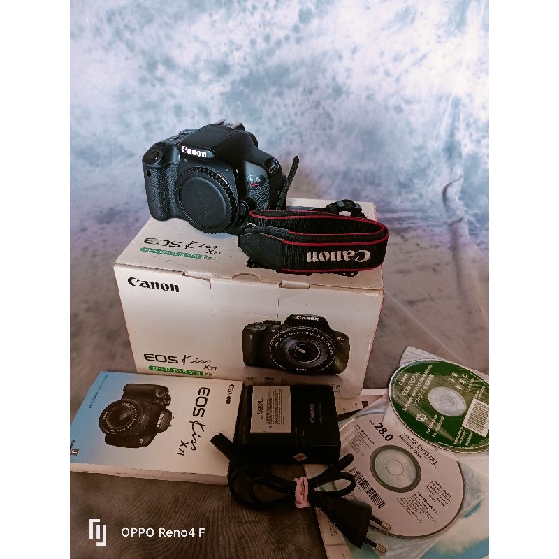 Canon Eos 700D Versi Kiss X7i Mulus SC 30 Ribuan Full set Box