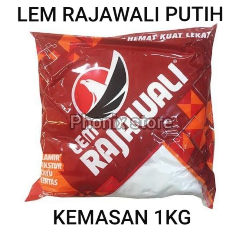 

Lem Rajawali 1kg | Lem PVAC | Lem kertas | Lem buat plamir